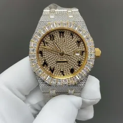 Custom Diamond Sapphire Crystal Waterproof Design