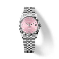 Her Legacy Date Watch Mechanical Movement Engravable Case