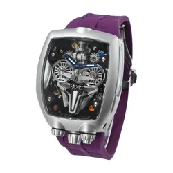 Men Engine 16 Cylinder Engine Waterproof Hollow Mechanical