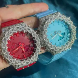 Top Vvs Moissanite Watch Full Diamond Inlaid Mechanical