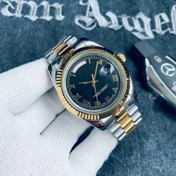 Men Formal Business Quartz Watch Stainless Steel Waterproof
