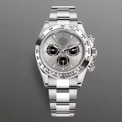 Men's Quality Watch Swiss Movement Sapphire Mirror Logo