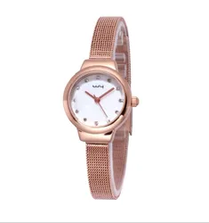 Alloy Strap Mother of Pearl Dial Laides Watch (WY-111)