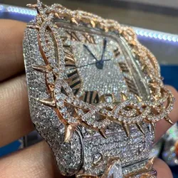 Vvs Moissanite Iced out Hip Hop Waterproof Sapphire